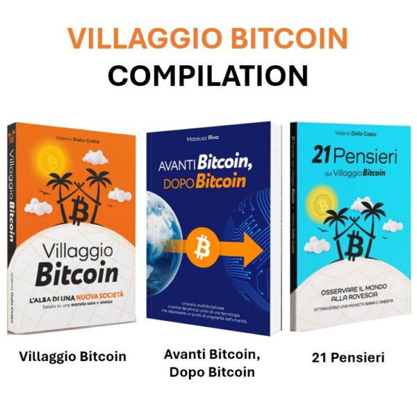 VILLAGGIO COMPILATION – 3 libri Villaggio Bitcoin